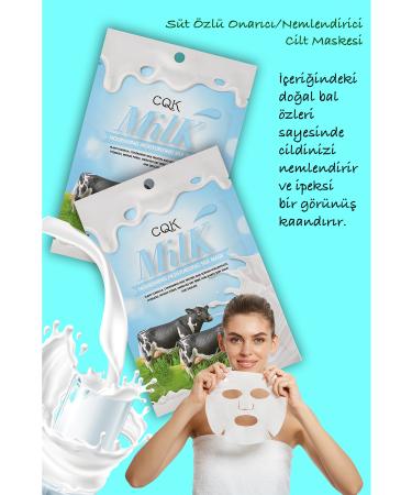 Xolo 5 Pieces Milk Protein Brown Seaweed Essence Face Mask Moisturizing Sodium Hyaluronate XLM151 - Buy Online on GoSupps.com