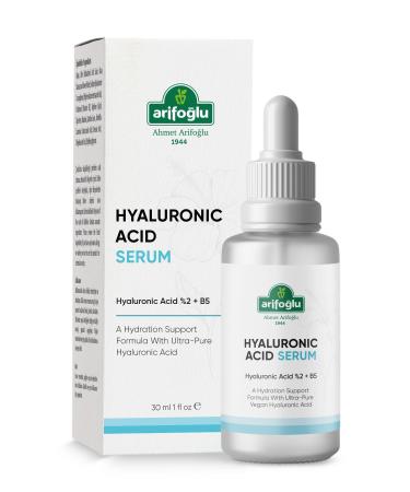 Arifo lu Hyaluronic Acid Serum 30 ml (Moisturizing Revitalizing Plumping) Hyaluronic Acid 2%