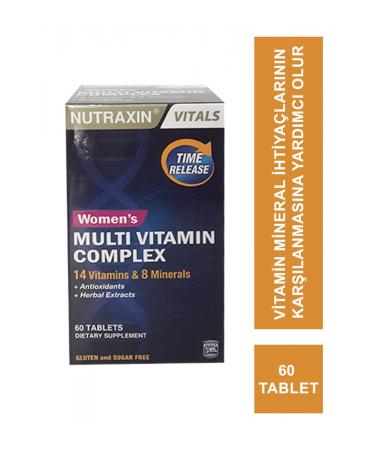 Nutraxin Womens Multi Vitamin Complex 60 Tablets 2 PCS