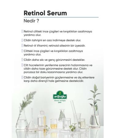 Arifo lu Anti-Wrinkle Repair Retinol (Vitamin A) Firming Night Serum 30 ml Retinol %1+H - Buy Online on GoSupps.com