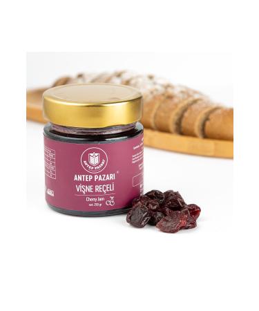 Antep Bazaar Cherry Jam - Homemade - 250 GR - Buy Online on GoSupps.com