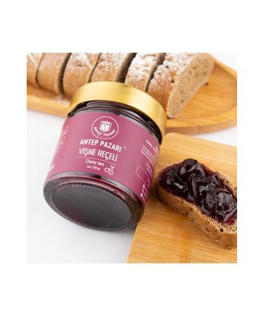 Antep Bazaar Cherry Jam - Homemade - 250 GR - Buy Online on GoSupps.com