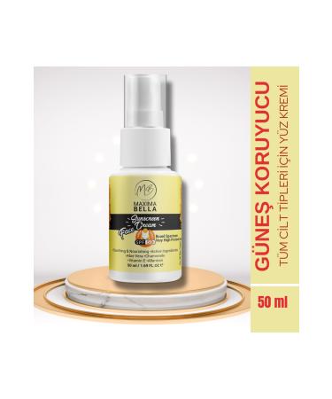 Maxima Bella SPF 50+ Face Sunscreen High Protection Anti-Spot Suitable for All Skin Types Daily Use |50 ml|