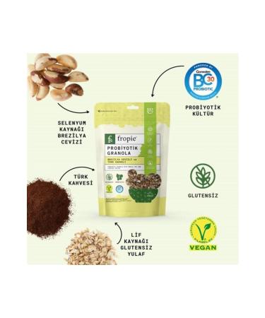 FROPIE Brazilian Walnut Turkish Coffee Granola - Buy Online on GoSupps.com