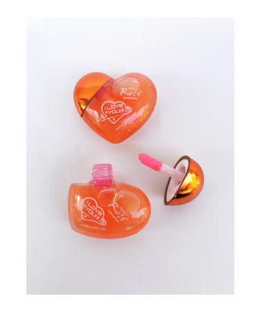 Roesia Rose Cosmetics Rose I Love You Glittery Heart Shaped Magic Lip Gloss