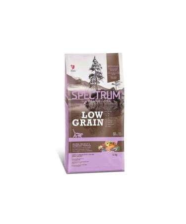 Spectrum Low Grain Salmon Anchovy and Blueberry Sterilized Cat Food 12kg