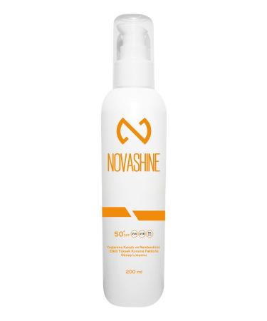 Novashine Anti-Aging & Moisturizing High Protection Factor Sun Lotion 200 ml Pa Sun Cream