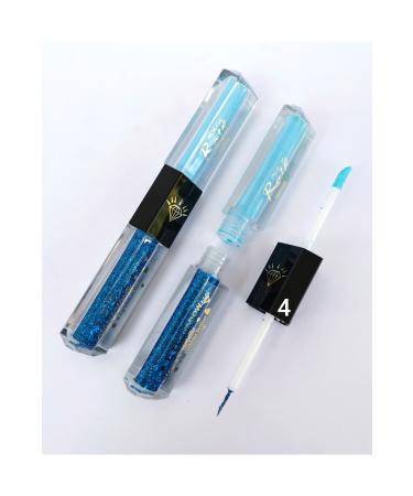 Roesia Rose Cosmetics Rose Double-Sided Glitter Liquid Eyeshadow Glitter Eyeliner & Eyeshadow Melted Metallic Lip Oilshine Eyeliner