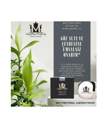 multinatural Under Eye Cream Wrinkle Dark Circles Puffiness Radiance Moisture 50 ml - Buy Online on GoSupps.com