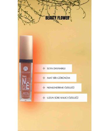 RS Ronassi Cosmetics Neo Nude Waterproof Matte Lipgloss 06