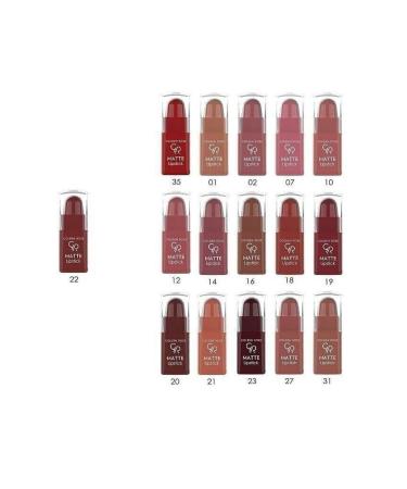 Golden Rose Matte Lipstick Mini-22-Matte Lipstick - Buy Online on GoSupps.com