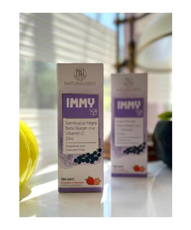 Natural Nest Immy Syrup Food Supplement 150 ml - Buy Online on GoSupps.com