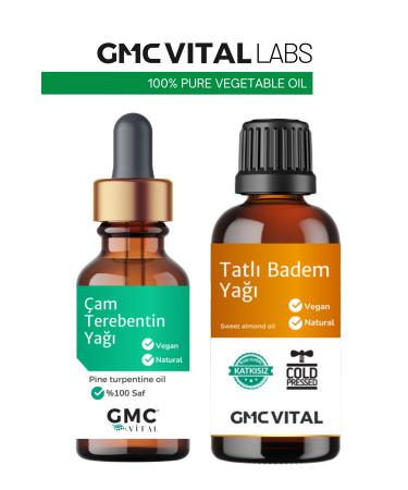 Gmc vital Effective Against Hair Loss Pine Turpentine + Sweet Almond Oil Cold Press