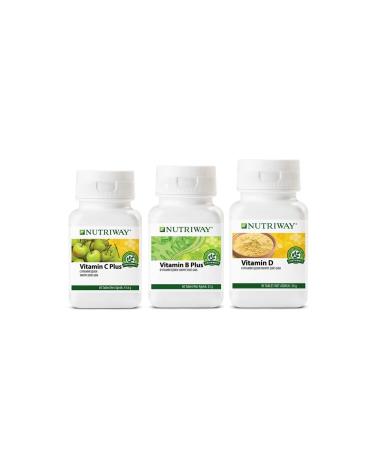 Amway Nutriway Corona Protection Vitamin Set C D and B Plus