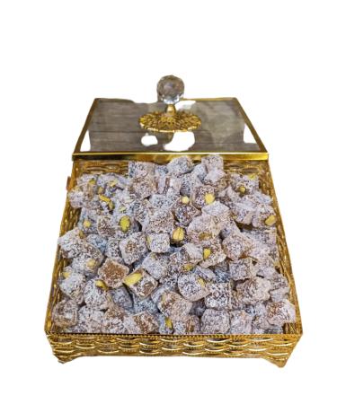 EREZK Y Double Roasted Pistachio Turkish Delight (500 Gr)