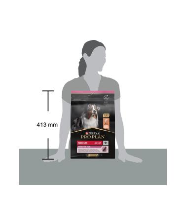 Purina Pro Plan Medium Salmon Sensitive Adult Dog Food 3kg - Buy Online on GoSupps.com