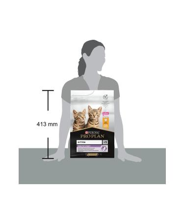 Purina Pro Plan Original Kitten Chicken Junior Kitten Cat Food 3 Kg - Buy Online on GoSupps.com