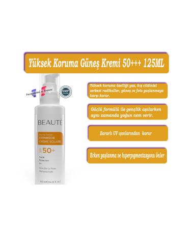 BEAUTE POUR TO Beaute High Protection Sun Cream 50+++ 125ml - Buy Online on GoSupps.com