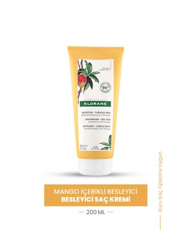 Klorane Mango Nourishing Hair Care Cream 200 Ml