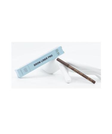 Elan Powder Eyebrow Pencil Brow Liner Pro B 01 medium brown