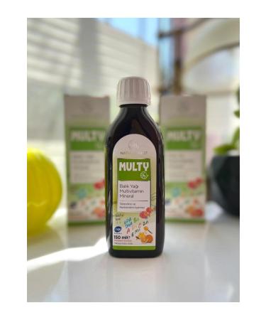 Natural Nest Multy Syrup Fish Oil 150 ml