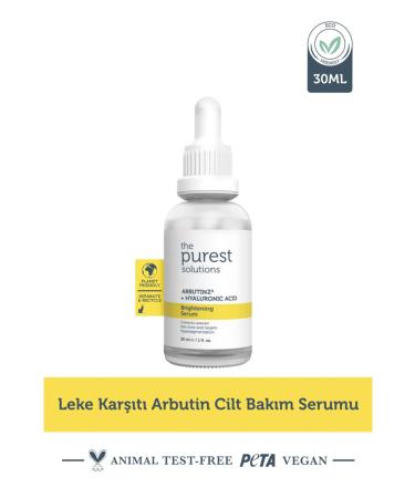 The Purest Solutions Anti-Blemish and Blemish Reducing Arbutin Skin Care Serum (Arbutin 2% + Hyaluronic Acid)