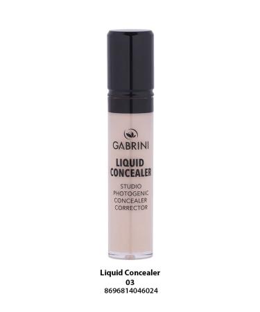 Gabrini Liquid Concealer Under Eye Concealer 01