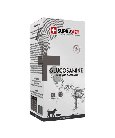Supravet Glucosamine Cat and Dog Joint Health Strengthener Glucosamine Tablet + Vitamin C 75 Tablets - Buy Online on GoSupps.com