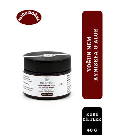 MC ATELIER Moisturizing Effect Calendula Hand & Body Cream 40 G