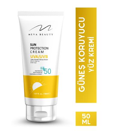 Meva Beauty Beauty Anti-Spot High Protection Face Sun Cream Spf 50