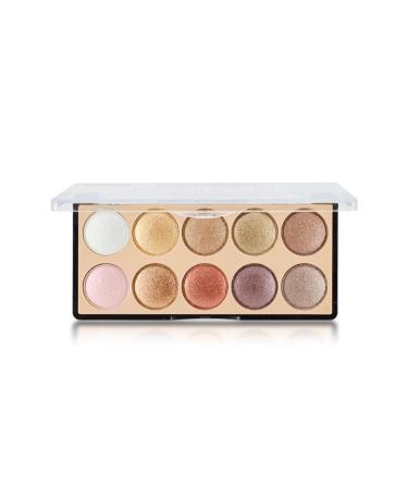 MUJGAN (BREAKABLE) Diamond 10-Piece Eyeshadow Palette No:02