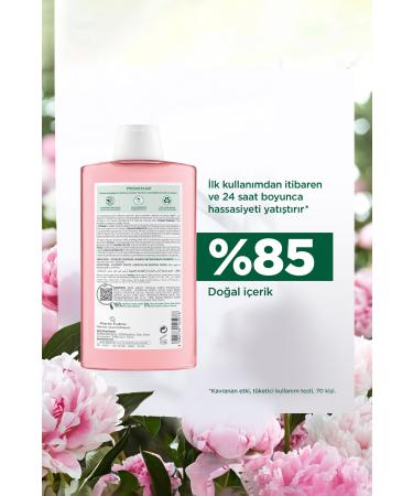 Klorane Organic Peony Refreshing Shampoo 400 Ml - Buy Online on GoSupps.com