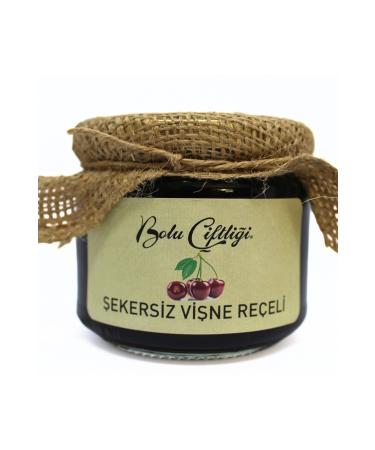 NAT NUT Sugar-Free Cherry Jam 330 gr Glass Jar