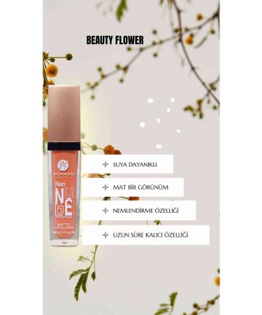 RS Ronassi Cosmetics Neo Nude Waterproof Matte Lipgloss 01