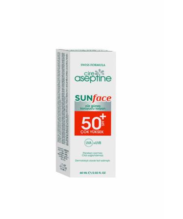 Cire Aseptine Sun Face Lotion Spf50 60ml 8681410000525