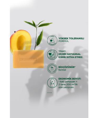 Klorane Mango Nourishing Solid Shampoo 80 gr - Buy Online on GoSupps.com