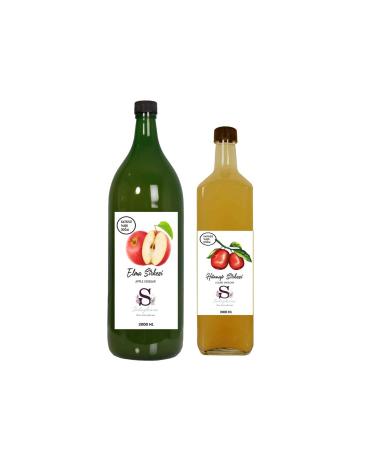 Suheylaana Natural Apple Vinegar 2000 Ml - Natural Jujube Vinegar 1000 Ml