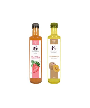 Suheylaana Natural Strawberry Vinegar 500 Ml - Natural Pepino Vinegar 500 Ml