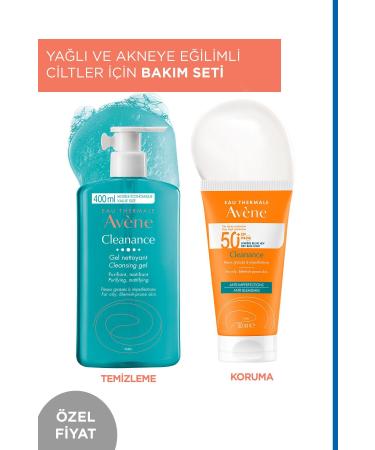 Avene Care Set for Oily and Acne Prone Skin