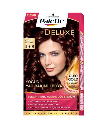 Palette Deluxe 4-68 Dark Chestnut Hair Dye
