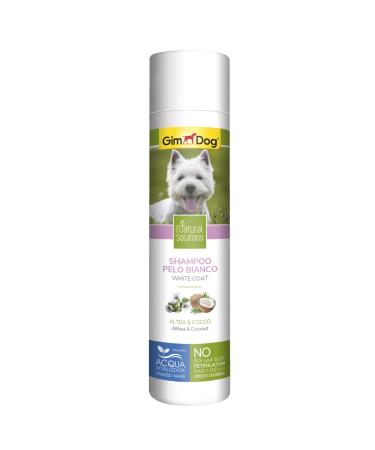 Gimdog Natural Solutions White Furry Dog Shampoo 250 Ml