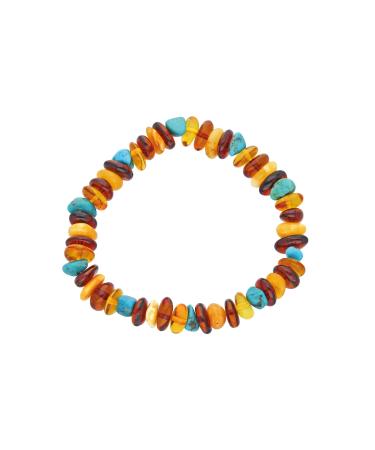 Chavin Amber Turquoise Bracelet Men Women Mother Bracelet dz97