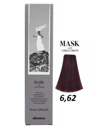 Davines Mask Vibrachrom 6.62 Hair Dye 100 ml 8004608265146 (Oxidizer-Free) - Buy Online on GoSupps.com