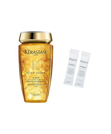 Kerastase Elixir Ultime Shine Shampoo - Le Bain 250 ml + Pre-Bath Clay Mask 2 x 10 ml