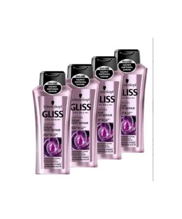 Gliss Serum Deep Repair Shampoo 400 Ml X 4 Pieces