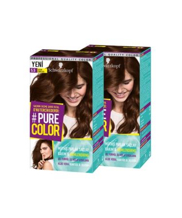Men Perfect Pure Color 5-5 Hot Chocolate X 2 Pieces