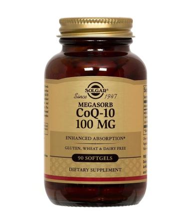 Solgar Co-Q10 (Coenzyme Q10) 100 Mg 60 Capsules