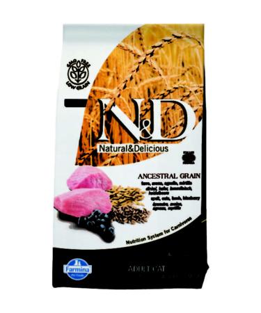 & D Low Grain Lamb & Blueberry Cat Food 5kg
