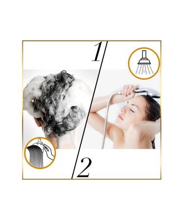 Pantene 3 in 1 Shampoo + Cream + Care Cure Repair Protector 470 ml x 2 - Buy Online on GoSupps.com