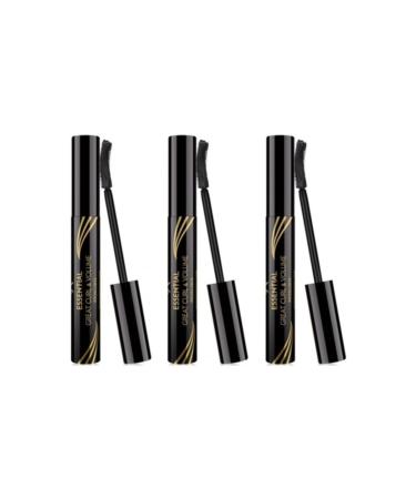 Golden Rose Curl & Volume Effect Black Mascara 3 Pieces